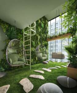 Interieurconcept The Gardenzenroom als onderdeel van The City